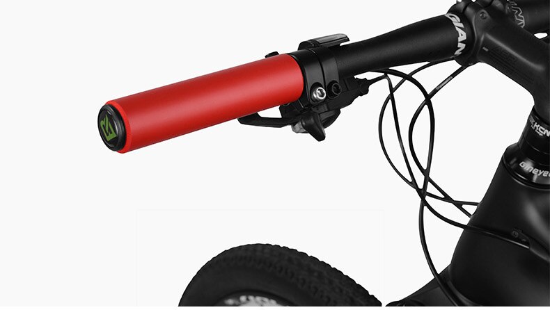 Rockbros apertos de bicicleta mtb silicone esponja guiador apertos anti-skid absorção de choque macio apertos de bicicleta acessórios da bicicleta ultraight