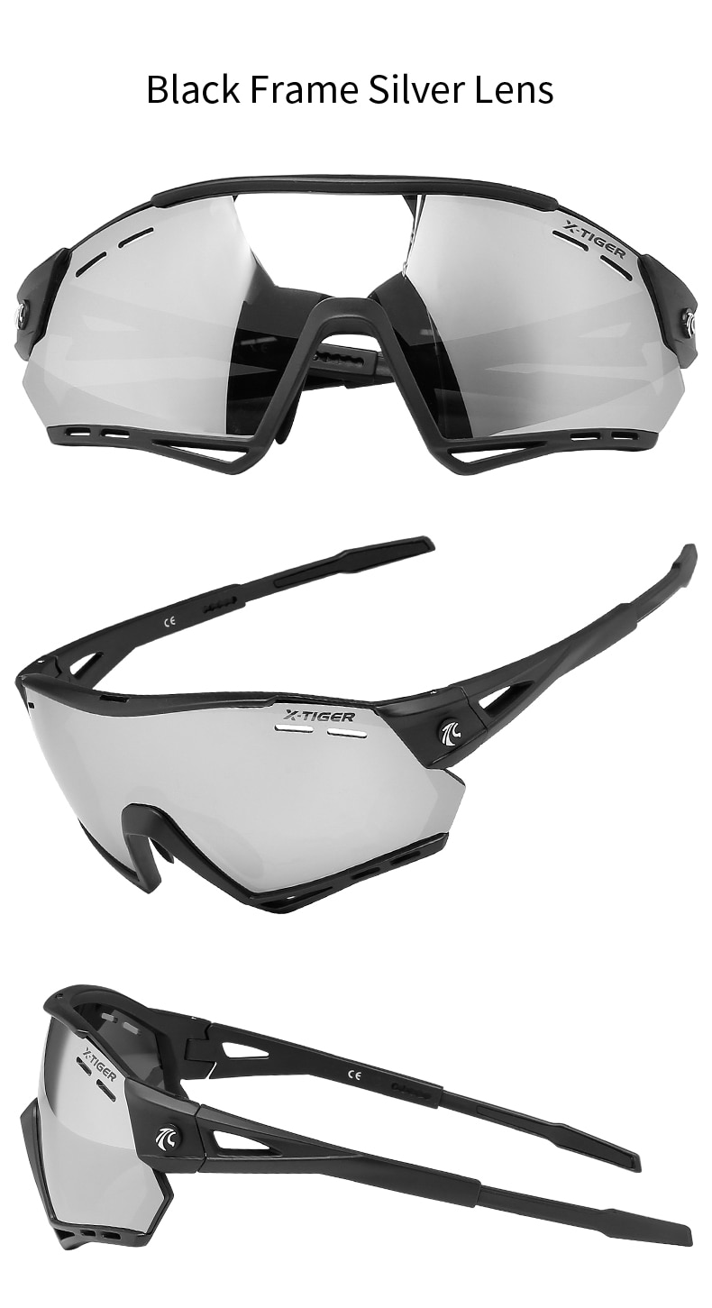 X-tiger ciclismo óculos polarizados esportes ciclismo óculos de sol de bicicleta de montanha mtb proteção ciclismo óculos de proteção